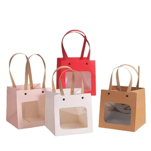 ถุงกระดาษสีขาวพิมพ์โลโก้ที่ออกแบบได้เองเป็นมิตรกับสิ่งแวดล้อมลายการ์ตูนน่ารักเครื่องประดับบูติกของขวัญคริสต์มาสสุดหรูถุงช้อปปิ้ง - Product Image 6