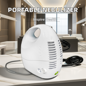Pabrik grosir medis portabel <span class=keywords><strong>Nebulizer</strong></span> <span class=keywords><strong>Mini</strong></span> listrik plastik bantuan napas digunakan di rumah dengan sertifikasi ROHS & CE - Product Image 5