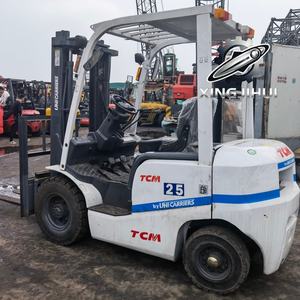 Chariot élévateur TCM FD25T3C 2,5 tonnes d'occasion, chariot élévateur japonais 2,5 tonnes, moteur Isuzu C240, machine d'occasion, chariot élévateur à essence, 3000 mm, 2500 kg - Product Image 2