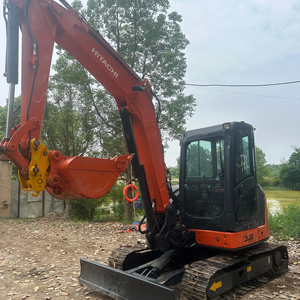 Mini excavatrice Hitachi ZX50U d'occasion à haut rendement pour le terrassement Grande pompe à engrenages de boîte de vitesses de moteur de noyau de Performance à vendre - Product Image 4