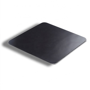 แผ่นรองแก้วโลหะสแตนเลสทรงสี่เหลี่ยมหรูหรา ไม่แตกหัก พร้อมโลโก้สั่งทำได้ สำหรับชาและกาแฟ - Product Image 3