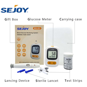 SEJOY OEM/ODM aucune machine d'essai numérique de diabète de moniteur de <span class=keywords><strong>glycémie</strong></span> de codage - Product Image 3
