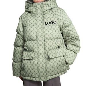 Boying 2025 nouvelles dames élégant sportif Hip Hop en gros Patchwork couleur bloc pleine fermeture éclair extérieur vers le bas manteau pour l'hiver - Product Image 1