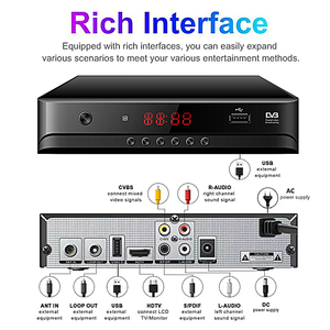 Hot Sale H.265 <strong>DVB</strong> <strong>T2</strong> WIFI TV <strong>Receiver</strong> Decoder Youtube <strong>Dvb</strong>-<strong>t2</strong> HD Set Top Box - Product Image 5