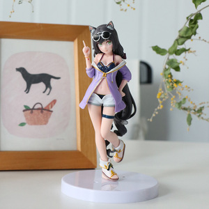 3 Styles 17cm Princess Connect! Figurine de dessin animé Re Dive Kyaru Pecorine Kokoro, maillot de bain fille, poupée en PVC, modèle à collectionner - Product Image 5