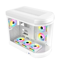 Usine Vente Chaude Cas D'ordinateur Gaming Atx Pc Cas OEM Personnalisé M-ATX Ordinateur De Bureau Cas Avec Alimentation