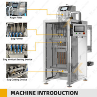 Automatische Multilane Stick Sachet-verpakkingsmachine voor het verpakken van vloeibare fruitgelei