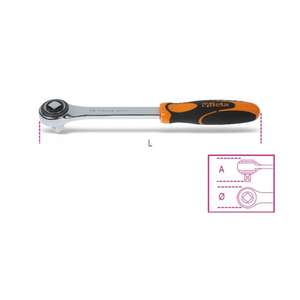 BETA - 009200871 1/2 ''trinquete de accionamiento a presión con 72 dientes (paquete múltiple)-EAN 8014230106434 RATCHETS 1/2" - Product Image 3