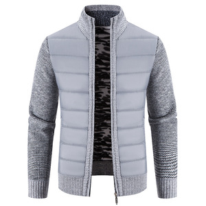 <span class=keywords><strong>Cappotto</strong></span> da <span class=keywords><strong>Uomo</strong></span> <span class=keywords><strong>Corto</strong></span> Invernale Casual con Collo Alto Tipo Maglione - Product Image 3