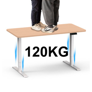 โต๊ะทำงานปรับระดับได้ Nettech Custom Office Desk พร้อมโครงยกไฟฟ้าแบบมอเตอร์คู่ สำหรับใช้ในบ้านและสำนักงาน - Product Image 4