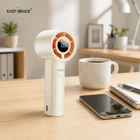 Ventilateur USB portable silencieux et rafraîchissant rechargeable à trois vitesses pour l'extérieur, l'été, le bureau et les trajets quotidiens