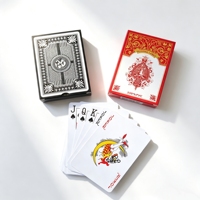Cartes en plastique imperméables personnalisées imprimées en usine, cartes à jouer personnalisées de bonne qualité 2026, poker