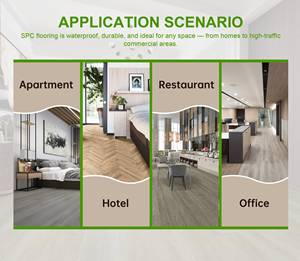 Dalles de sol en bois blanc de luxe personnalisables, revêtement de sol en vinyle PVC à clipser anti-rayures, étanche pour intérieur - Product Image 6