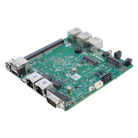 Carte mère de haute qualité Intel N100 Quad Core DDR4 Max 16 Go M.2 SATA 2LAN 6USB Type C Triple écran Win10 11 Linux intégré