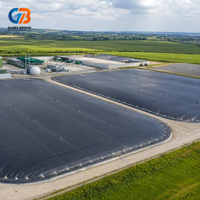 Geomembrana de HDPE de 2 mm, Estándar ASTM, para Impermeabilización de Presas y Lagos, Alta Resistencia, Rollo Negro, Lámina de Protección, Precio