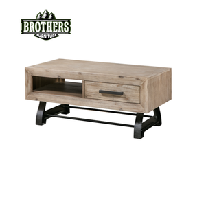 Mesa de centro de madera maciza de alta calidad de estilo moderno para muebles de sala de estar elegantes para el hogar - Product Image 6