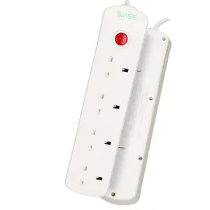 British Standard 4 gang electrical extension socket