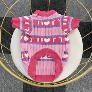 Suéter Rosa para Perro, Diseño de Moda de Alta Calidad, Sudadera para Perro, Ropa para Perro de Otoño e Invierno - Product Image 2