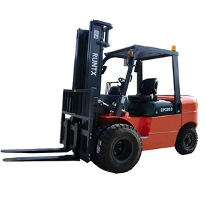 Runtx Merek 5 Ton 6 Ton Forklift Diesel 7 Ton Mesin Penanganan Logistik Tiongkok Truk Forklift Diesel Baru dengan Sertifikat Ce