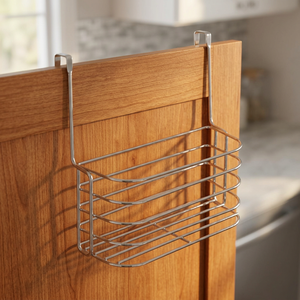 Étagère murale double niveau en fil métallique KS International pour porte-savon, jardinière et rangement d'épices - Product Image 2