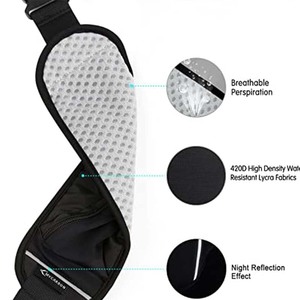 Running & Hiking Unisexe Slim Fitness Waist Pack <span class=keywords><strong>Bum</strong></span> <span class=keywords><strong>Bag</strong></span> New Trending Colorful Black Running Belt <span class=keywords><strong>Bag</strong></span> Pour Hommes Et Femmes - Product Image 5