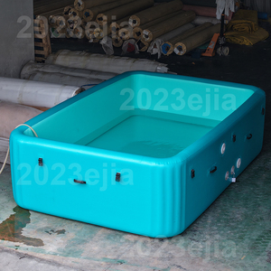 Piscina Gonfiabile Rotonda per Famiglie, Ideale per il Relax all'Aperto, Facile da Riporre e Trasportare - Product Image 5