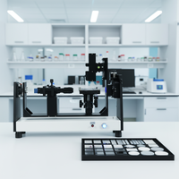 Instrument de mesure d'angle de contact optique incliné de type recherche