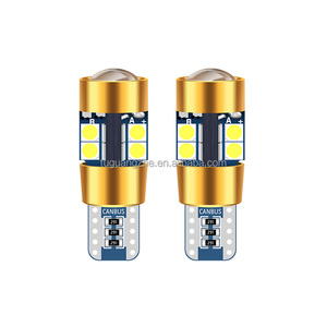 TGZ Blanc Pur 12v T10 Canbus 291 <span class=keywords><strong>W5W</strong></span> 19SMD Park Light 194 Led Light 168 Ampoule Voiture Led Porte Côté Projecteur Len - Product Image 6