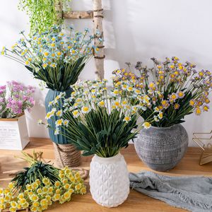 Fleurs artificielles CallaFloral, marguerites en plastique, branche unique, décoration intérieure, bouquet de mariage, arrangement mural - Product Image 2
