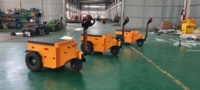 Nouveau tracteur électrique PL60 de 6 tonnes tiré à la main avec petit chariot de remorquage électrique pour les industries de la restauration