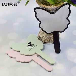Make Logo butterfly <b>Mirror</b> Travel Portable Hand Held <b>Mirror</b> Private Label Handheld Compact Pocket Makeup <b>Mirror</b> - Product Image 1