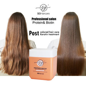 <span class=keywords><strong>Masque</strong></span> capillaire professionnel SG Haircare à la protéine et à la biotine - <span class=keywords><strong>Masque</strong></span> réparateur hydratant pour cheveux colorés et traitement à la kératine - Product Image 1