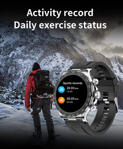 Montre Intelligente 2024 1.85inch Smart Watches for Men Fitness Tracker Jam Outdoor Tactical <b>Smartwatch</b> Reloj Inteligente Outdoo - Product Image 3