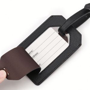 Étiquette de bagage en PU souple 3d personnalisée étiquette de sac en caoutchouc étiquette de bagage en PU étanche pour voyage d'embarquement vérifié - Product Image 2