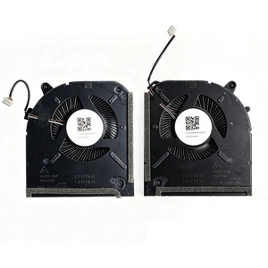 Paire de ventilateurs gauche et droit pour HP <span class=keywords><strong>OMEN</strong></span> 16 TPN-I143 TPN-I144 423105K01 12V 6.6W 4 broches PWM, ensemble de ventilateurs de remplacement pour ordinateur <span class=keywords><strong>portable</strong></span> - Product Image 3