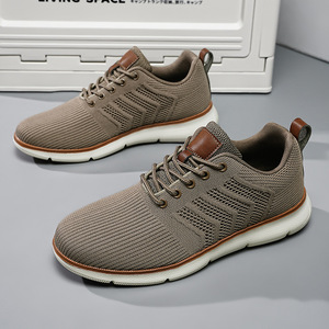 Baskets décontractées en maille respirante à lacets, légères, antidérapantes, confortables pour la marche quotidienne et le sport - Product Image 3