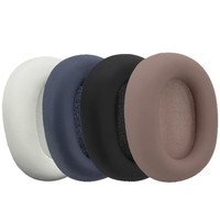 Pengganti Headset untuk Sony WH-1000XM6 Over-Ear untuk Headphone dengan Bantalan Telinga Kulit Protein - Lembut & Nyaman, Pemasangan Mudah