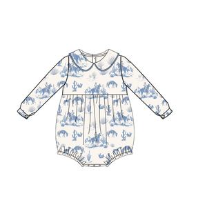 <span class=keywords><strong>Ropa</strong></span> personalizada <span class=keywords><strong>para</strong></span> niños, conjuntos de <span class=keywords><strong>ropa</strong></span> de <span class=keywords><strong>vaquera</strong></span> Vintage <span class=keywords><strong>para</strong></span> niños, trajes de punto suave con estampado rosa <span class=keywords><strong>para</strong></span> niñas pequeñas con babero grande - Product Image 3