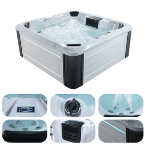 Bañera <span class=keywords><strong>de</strong></span> <span class=keywords><strong>Spa</strong></span> al aire libre <span class=keywords><strong>para</strong></span> 7 <span class=keywords><strong>personas</strong></span>, bañera <span class=keywords><strong>de</strong></span> hidromasaje con forma independiente, función <span class=keywords><strong>de</strong></span> masaje <span class=keywords><strong>para</strong></span> 8 <span class=keywords><strong>personas</strong></span>, piscina al aire libre, bañera <span class=keywords><strong>de</strong></span> <span class=keywords><strong>Spa</strong></span> - Product Image 2