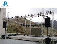 Armazón de iluminación de aluminio universal para dj, dispositivo de conexión rápida para eventos y exhibiciones