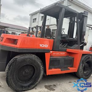 מלגזה דיזל יפנית משומשת וזולה מקורית 10 טון טויוטה FD100, קומטסו יפנית 10 טון טויוטה FD100 - Product Image 3