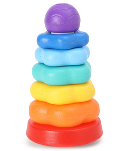 GIRNAR PYRAMID RINGS Familiarizes children with sizes, colours and counting, which further develops a child's - Product Image 4