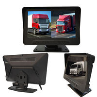 Sistema de Cámara para Autobús de 7 Pulgadas, 720/1080P, 2 Canales, DC9-36V, Visión Nocturna, Sistema de Monitoreo de Vehículos, Grabador de Monitoreo de Camiones AHD