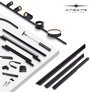 5mm Encastré Piste DC24V 1m 2m 3m Système d'éclairage sur rail magnétique en aluminium - Product Image 2