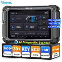 VDIAGTOOL VD70, igual que XTOOL D7S, escáner de diagnóstico automotriz para todos los sistemas, herramienta de programación de llaves y codificación de ECU para automóviles con más de 39 funciones de reinicio.