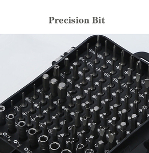 Kit de tournevis professionnel 115-en-1 avec embouts magnétiques pour réparation électronique - Product Image 3