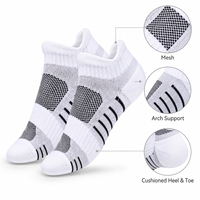 Chaussettes bateau personnalisées avec logo, faible MOQ, maille respirante, soutien de la voûte plantaire, bout et talon amortis pour la course, la gym, le tennis, hommes et femmes