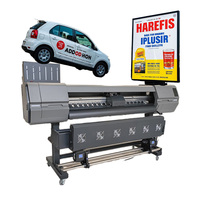 Plotter de impresión digital Impresora profesional de gran formato I3200 Cabezal de impresión (3 cabezales) Máquina de negocios Impresora ecológica de vinilo Solvente
