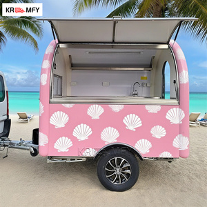 2025 Vente Chaude Mobile Kiosque Restauration Sushi Camion Café Décrochage Alimentaire Van Concession Remorque À Vendre - Product Image 4