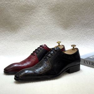 Zapatos Formales de Cuero de Alta Calidad para Hombre, Estilo Caballero, para Negocios y Bodas, Producto Popular, Aumenta la Estatura, Otoño - Product Image 2